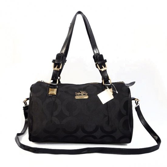 Coach In Monogram Medium Black Luggage Bags CBS | Women - Click Image to Close